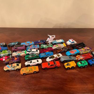 Lot Of Mattel Hot Wheels And Other Race Cars 