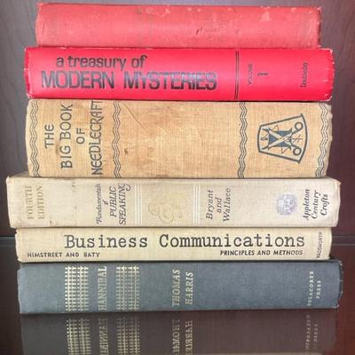 Stack of Vintage and Classic Books