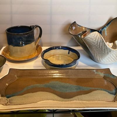 Art Deco Pottery Set