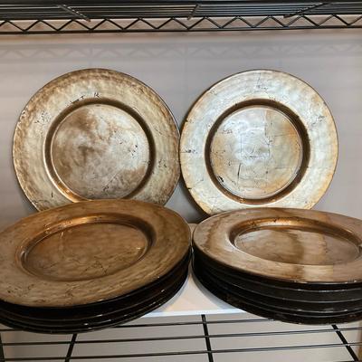 Pier One Imports Art Deco Plates Set Of 12