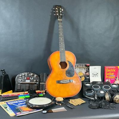 Assorted Musical Instruments and Accessories