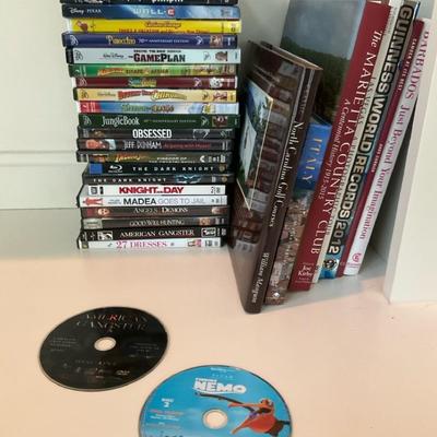 Various DVDs And Information Books 