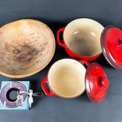 Cooks Cast Iron Dutch Ovens and more