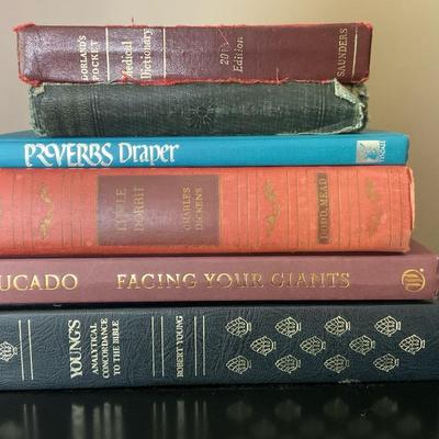 Stack of Vintage and Inspirational Books