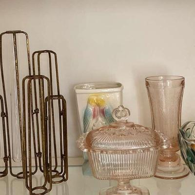 Glass and Ceramic Vases