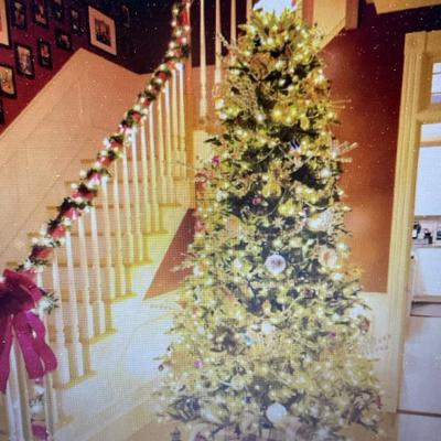 Christmas Foyer Christmas Tree