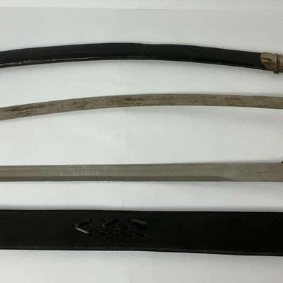 Decorative Curved Sword & Straight Sword