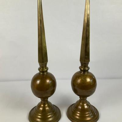 Vintage Brass Candle Sticks