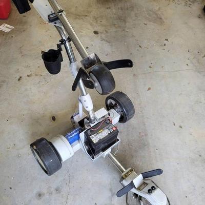 Kangaroo Hillcrest Electric Golf Caddy with Steering System