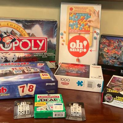 Collection Of Popular Games And Puzzles For Game Night 