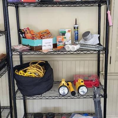 Utility & DIY Garage Shelf Lot