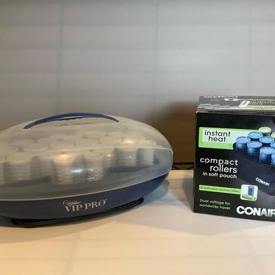 Paul Milan And Conair Heated Rollers 