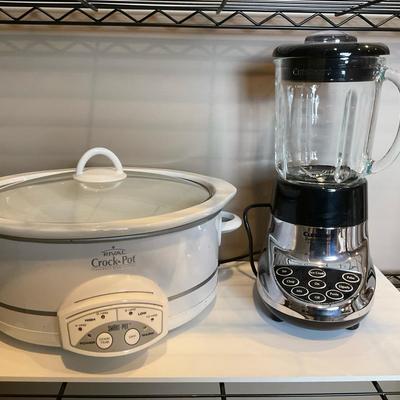 Rival Crock Pot And Cuisinart Smart Power Blender