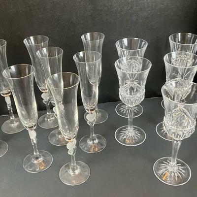 Wine And Champagne Stemware 
