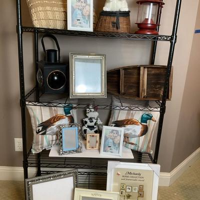 Home Decor and Frame Assortment – Pillows, Lanterns, and More