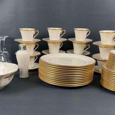 Lenox Eternal Dinnerware with Gold Trim