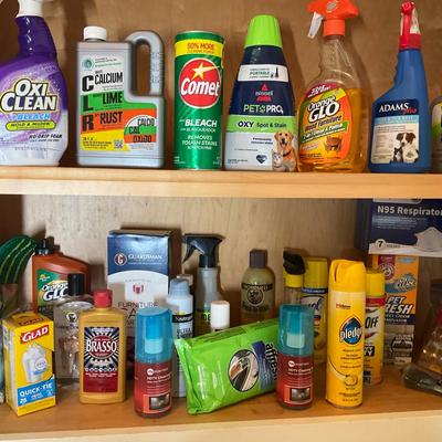 Variety Cleaning & Home Care Product Lot