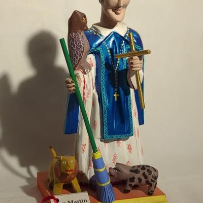San Martin de Porras Priest Figure 