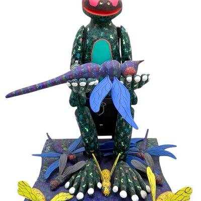 MIPE203 Jesus Sosa Calvo Folk Art Piece 