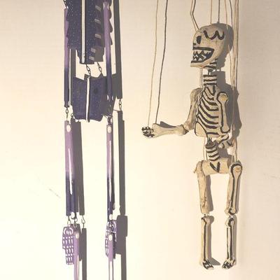 Wooden Skeletons Marionettes