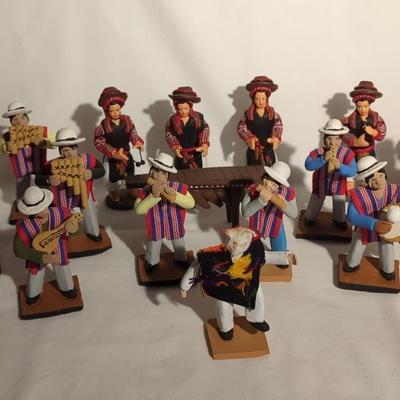 Folk Art Band Figures