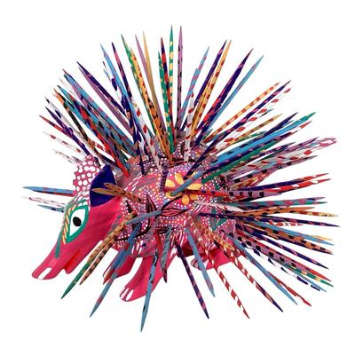 Vicente Hernandez Mexican Folk Art Porcupine 