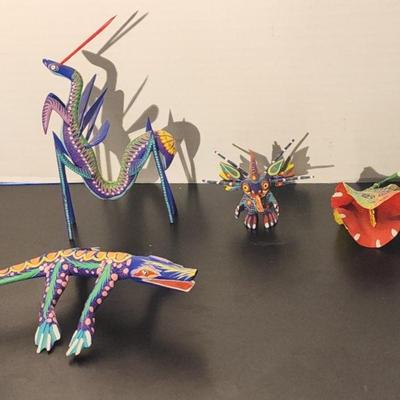 Vicente Hernandez Vasquez & Other Carved Figures 