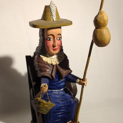 The Holy Child of Atocha Wood Carving 