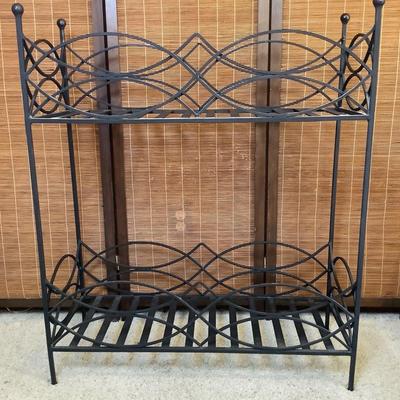 Heavy Wrought Iron Shelf