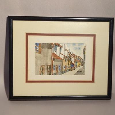 Village Print 