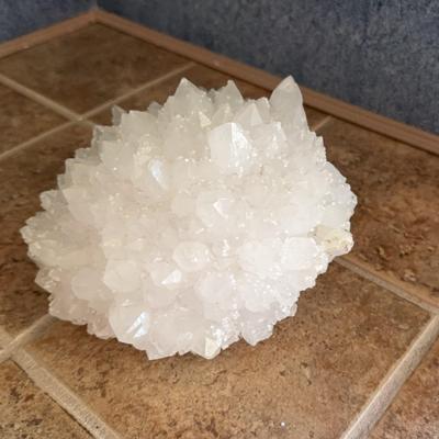 White Quartz Cluster 
