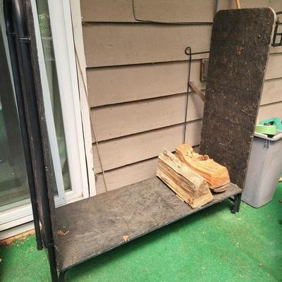 124 outdoorfirewoodstoragerack