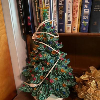 Sale Photo Thumbnail #71: Large ceramic Christmas tree 