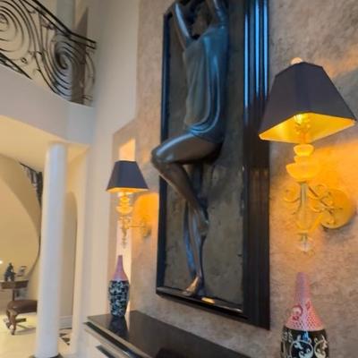 Life Size signed Sculpture