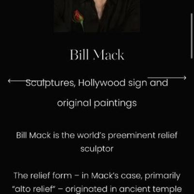 signed art by Bill Mack