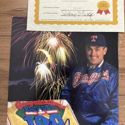 Nolan Ryan signature