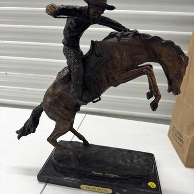 Bronze statues