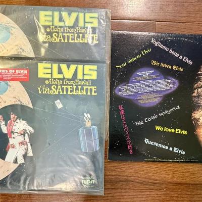 Elvis Aloha from Hawaii via Satellite LPs 