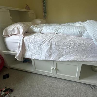 Bed with storage underneath