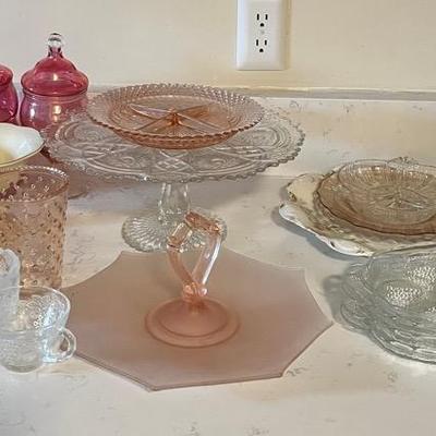 Depression Glass, Crystal and More