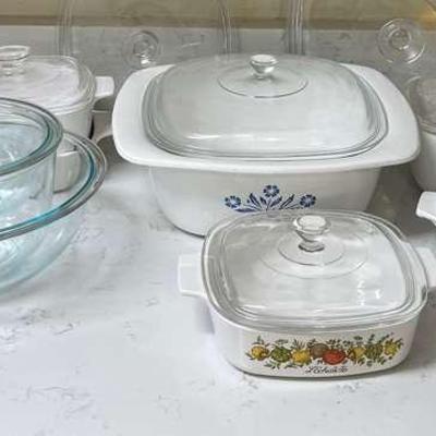 Corning Ware And Pyrex Bundle