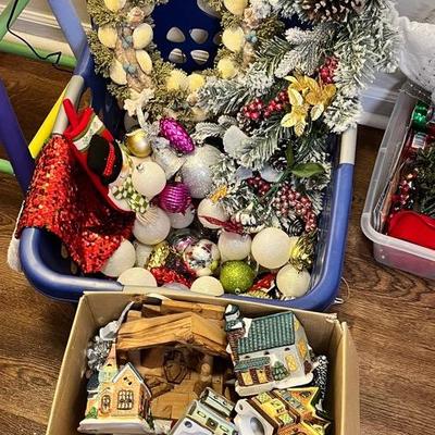 Festive Ornaments And Wreaths Oh My!