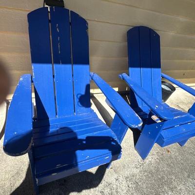 Adirondack chairs
