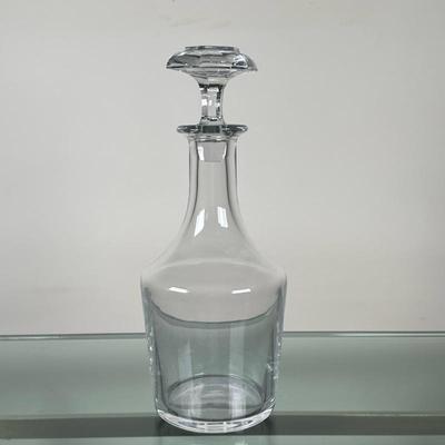 Baccarat Crystal Decanter - "Embassy" | Vintage (mid 20th c.) Baccarat "Embassy" whiskey decanter with cut crystal...