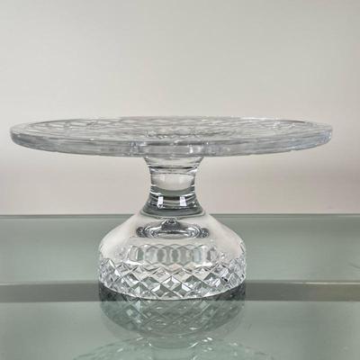 Waterford Crystal - Footed Cake Plate | Vintage (mid 20th c.) Crystal no marking but appears to be Lismore pattern footed cake plate from...