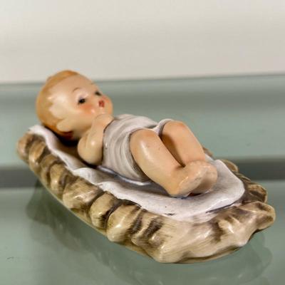 Goebel Hummel Figurine - "Baby Jesus" | Goebel Hummel "Baby Jesus" figurine, part of a larger Nativity series. - h....