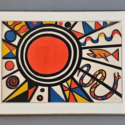 Signed Alexander Calder