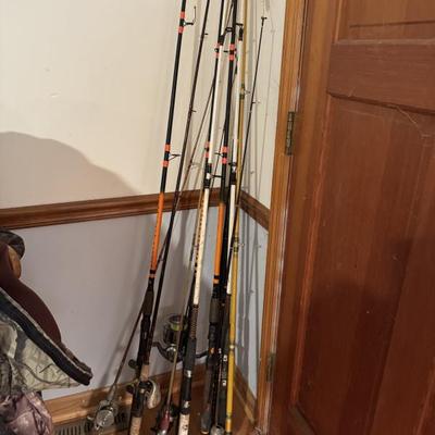 Fishing poles