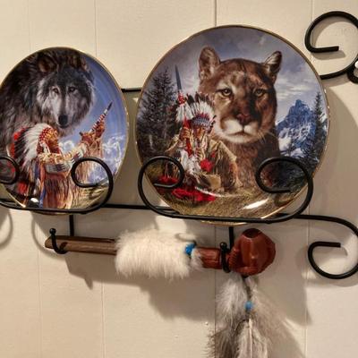 Danbury Mint Native American Plates