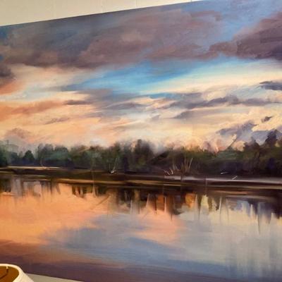 Studio Arts "Lakeside Light" on Canvas